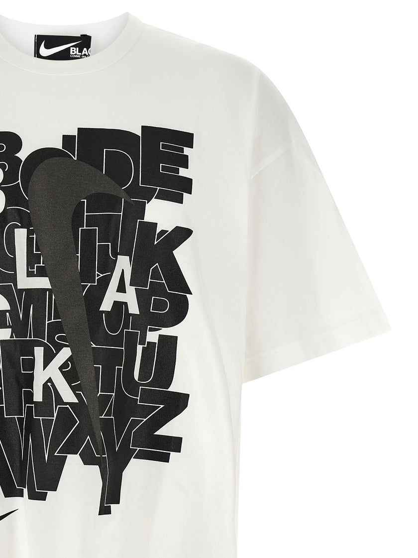 Comme Des Garçons Weißes Baumwoll-T-Shirt