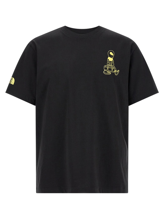 The North Face Schwarzes Baumwoll-T-Shirt
