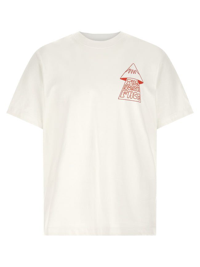 The North Face Weißes Baumwoll-T-Shirt
