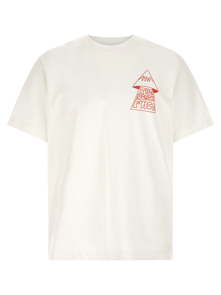 The North Face Weißes Baumwoll-T-Shirt