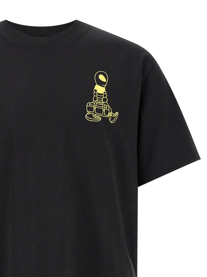 The North Face Schwarzes Baumwoll-T-Shirt