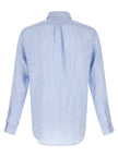 Polo Ralph Lauren Blaue Leinenbluse