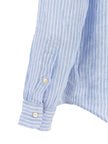 Polo Ralph Lauren Blaue Leinenbluse