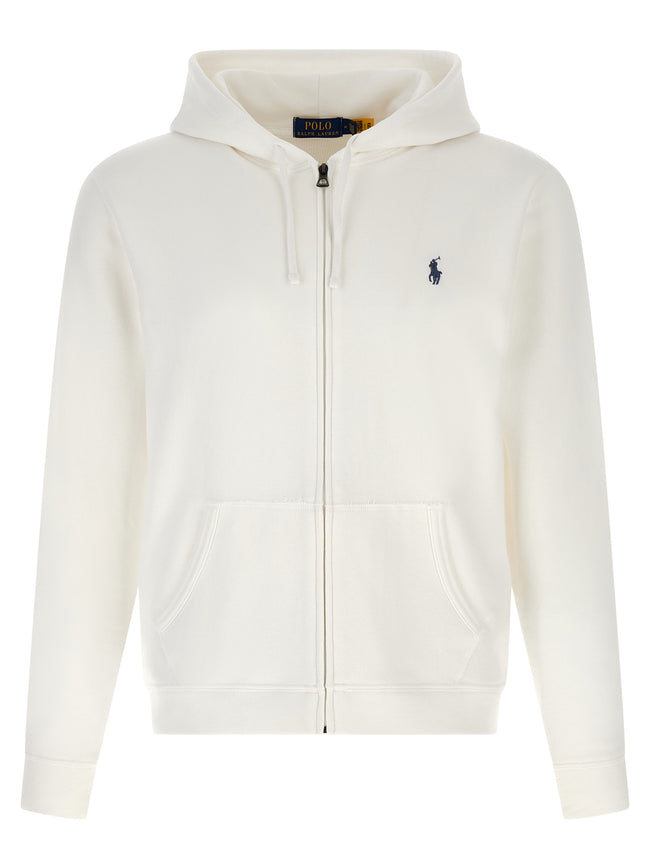 Polo Ralph Lauren Weißes Baumwoll-Sweatshirt
