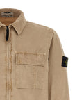 Stone Island Beige Cotton Blouse