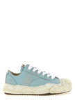 Maison Mihara Yasuhiro Blaue Sneaker aus Rindsleder