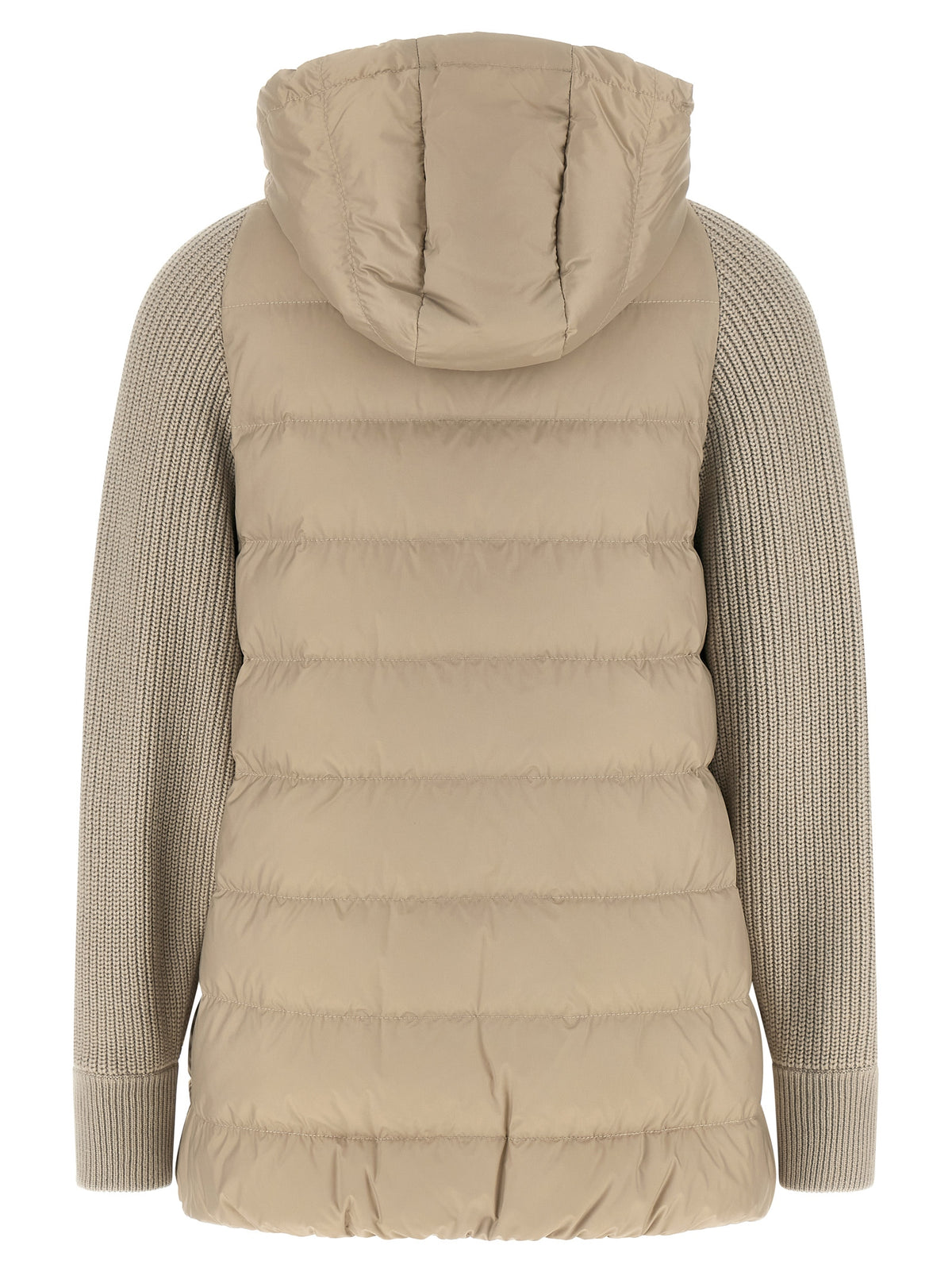 Brunello Cucinelli Beiger Wollmantel