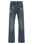 PURPLE Blaue Jeans aus Baumwolle im geraden Schnitt