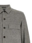 ZEGNA Bicolor Leinenbluse