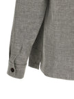 ZEGNA Bicolor Leinenbluse
