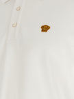 Versace Weißes Poloshirt aus Baumwolle