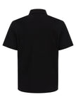 Versace Schwarzes Baumwoll-Poloshirt