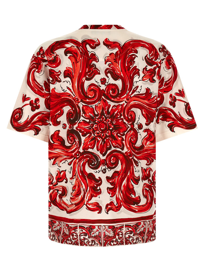 Dolce & Gabbana Mehrfarbiges Baumwoll-T-Shirt