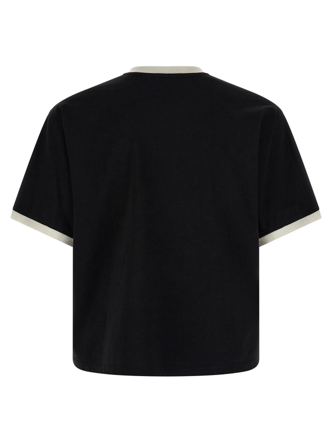 Versace Schwarzes Baumwoll-T-Shirt