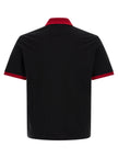 Versace Schwarzes Baumwoll-Poloshirt