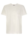 Dolce & Gabbana Weißes Baumwoll-T-Shirt