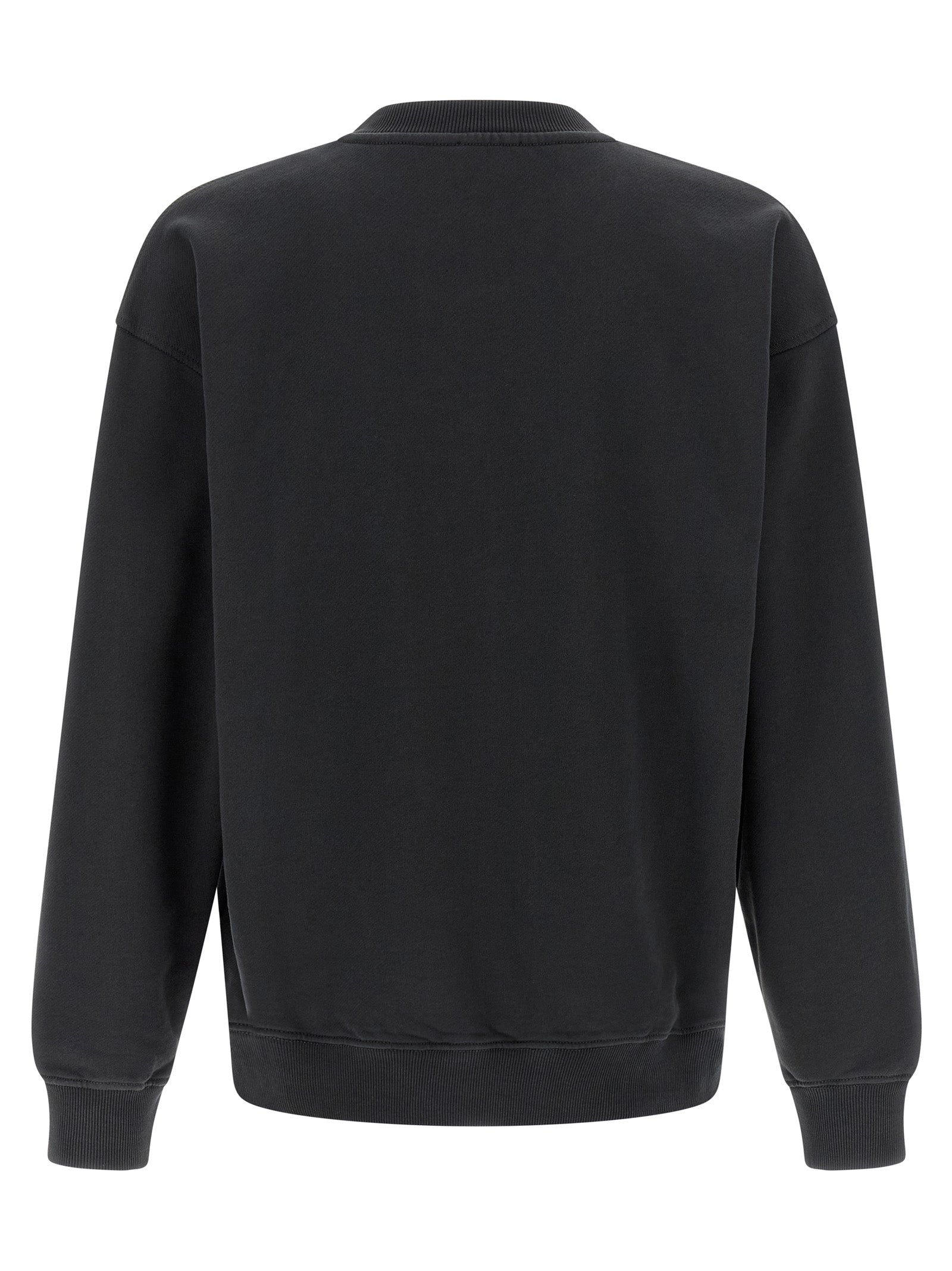 Diesel Schwarzer Baumwoll-Sweatshirt