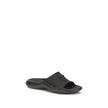 Versace Schwarze Gummisandalen