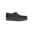 Clarks Schwarzer Leder Herren Sneaker
