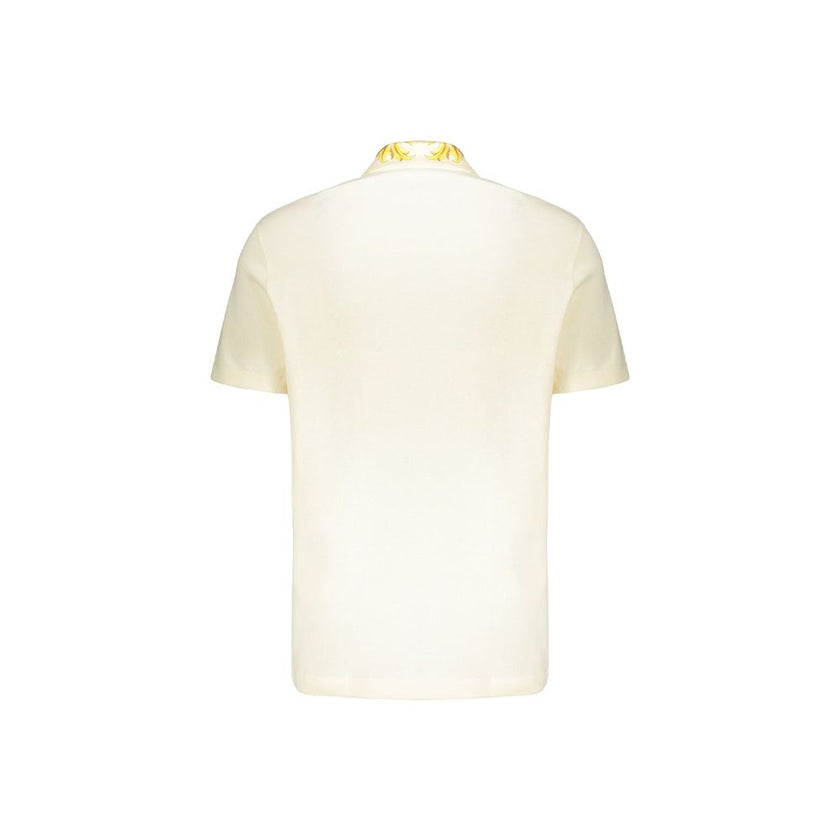Versace Bicolor Cotton Polo Shirt