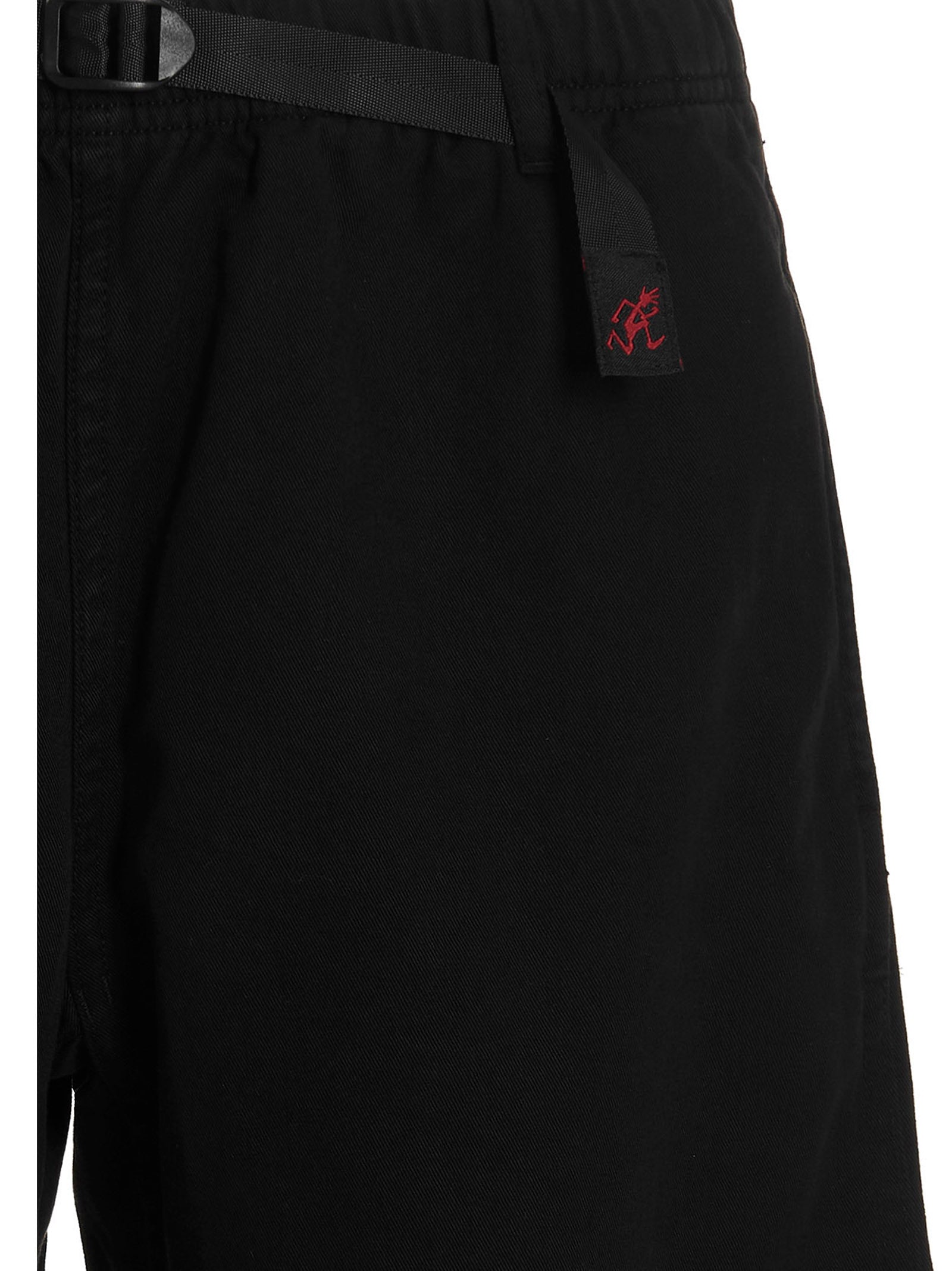 Gramicci Schwarze Baumwoll-Bermudashorts