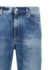 Givenchy Blaue Jeans aus Baumwolle im geraden Schnitt