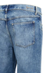 Givenchy Blaue Jeans aus Baumwolle im geraden Schnitt