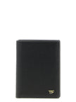 Tom Ford Schwarzer Kalbsleder-Kartenetui