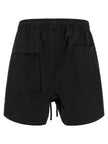 Thom Krom Schwarze Bio-Baumwoll-Bermudashorts