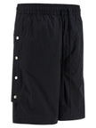 Thom Krom Schwarze Baumwoll-Bermudashorts