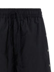 Thom Krom Schwarze Baumwoll-Bermudashorts