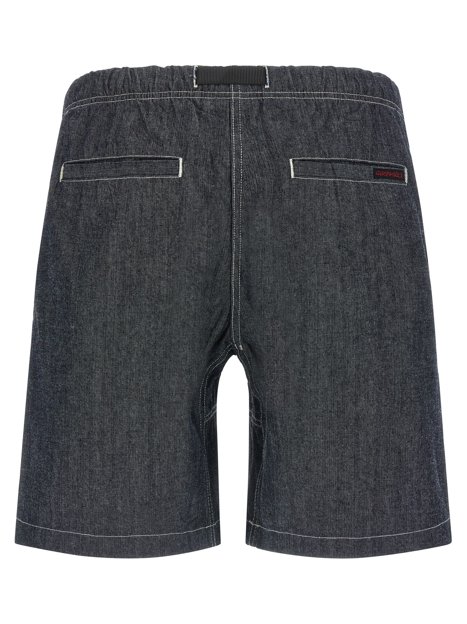 Gramicci Blaue Baumwoll-Bermudashorts