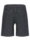 Gramicci Blaue Baumwoll-Bermudashorts
