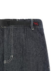 Gramicci Blaue Baumwoll-Bermudashorts