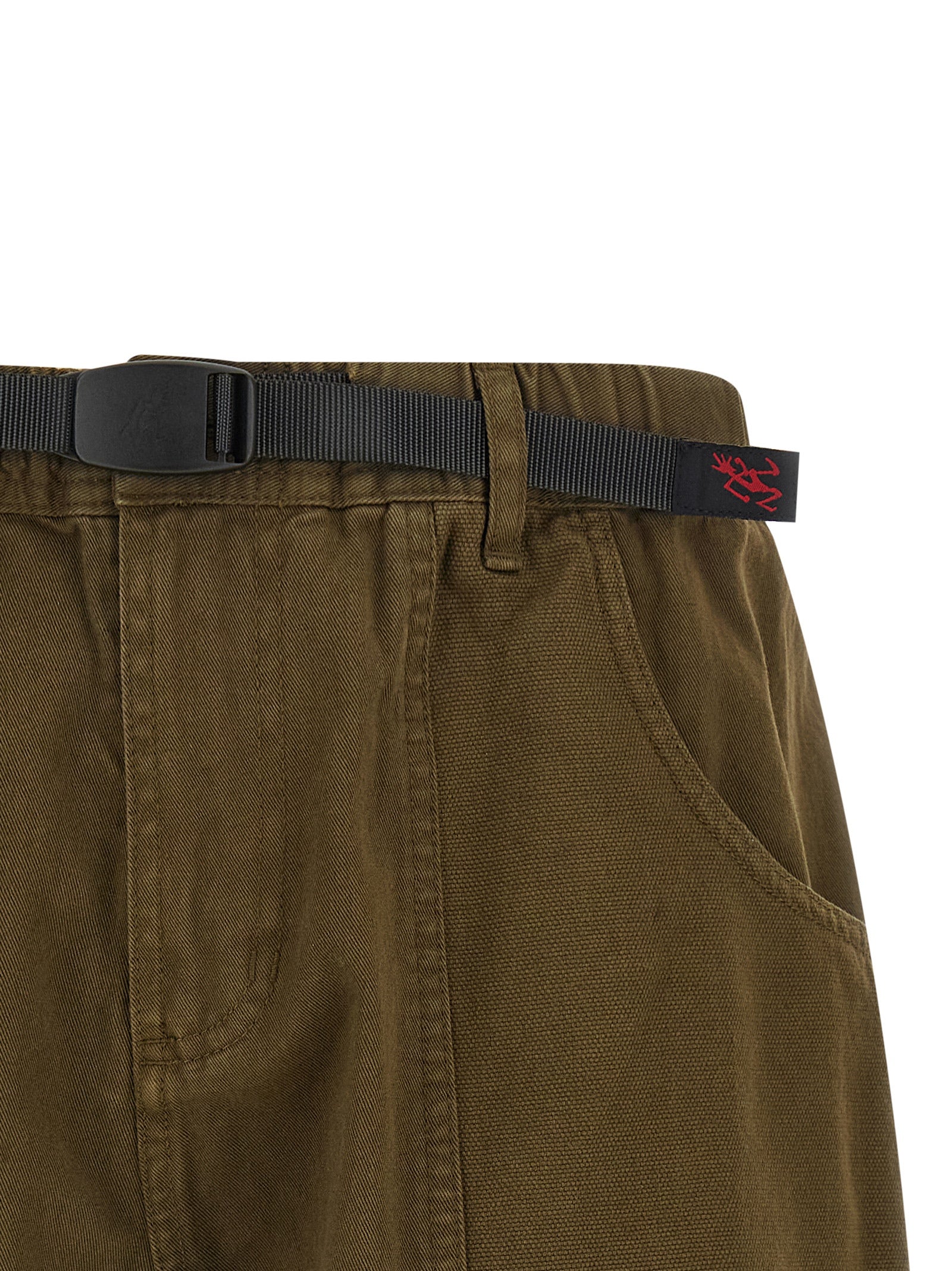 Gramicci Braune Baumwoll-Bermudashorts