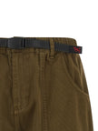 Gramicci Braune Baumwoll-Bermudashorts