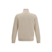 Brunello Cucinelli Beige Kaschmir-Rollkragenpullover