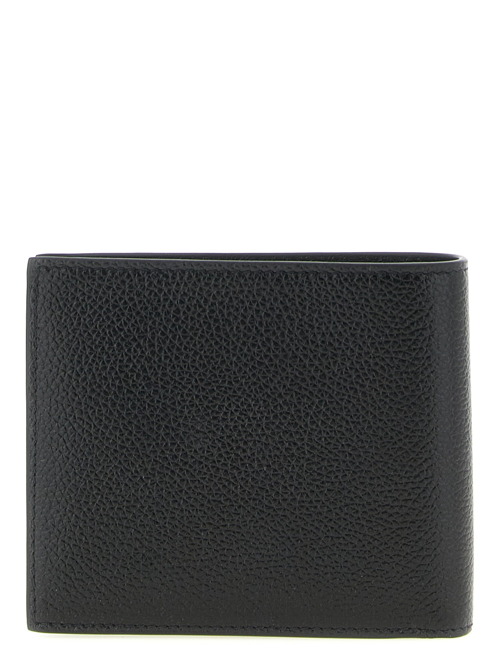 Balenciaga Schwarzes Kalbsleder Portemonnaie