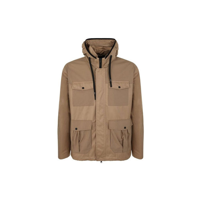 Herno Baumwoll-Jacke in Braun