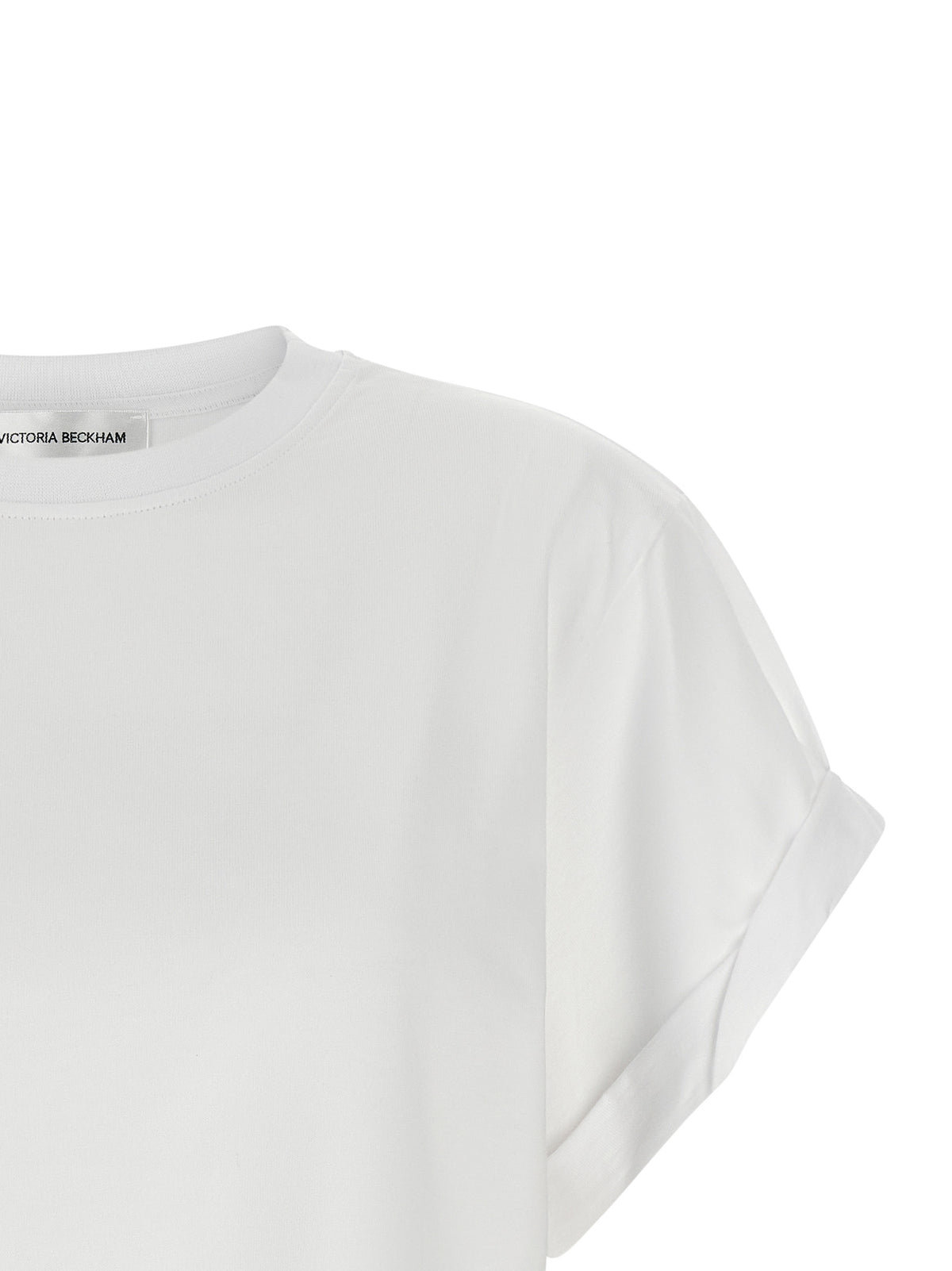 Victoria Beckham Weißes Baumwoll-T-Shirt