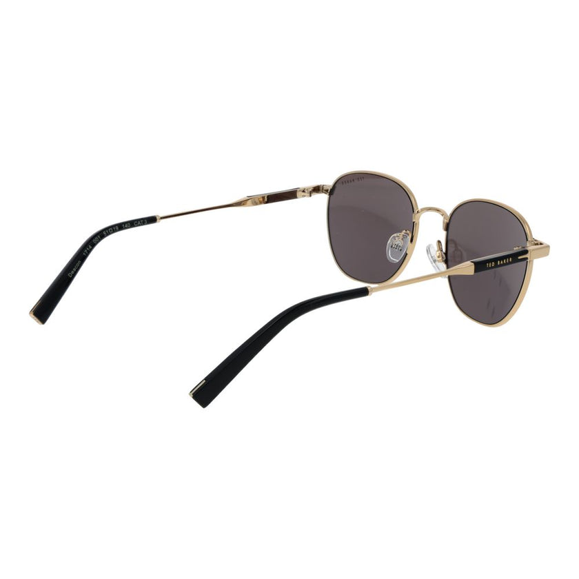 Ted Baker Schwarze Sonnenbrille aus Metall