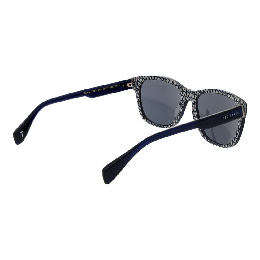 Ted Baker Blaue Sonnenbrille aus Acetat