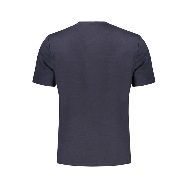 Hugo Boss Blaues Baumwoll-T-Shirt für Herren