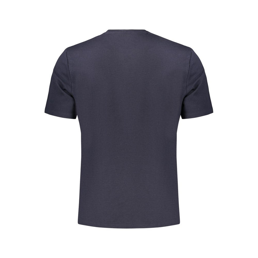 Hugo Boss Blaues Baumwoll-T-Shirt für Herren