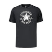 Converse Schwarzes Baumwoll-T-Shirt für Herren