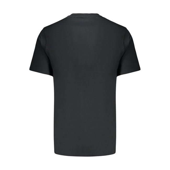 Converse Schwarzes Baumwoll-T-Shirt für Herren