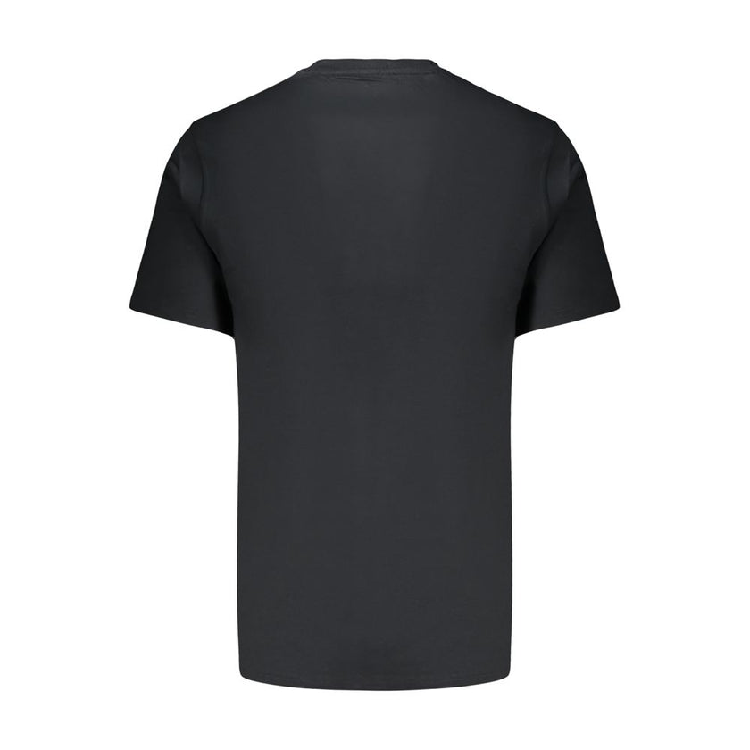 Converse Schwarzes Baumwoll-T-Shirt für Herren