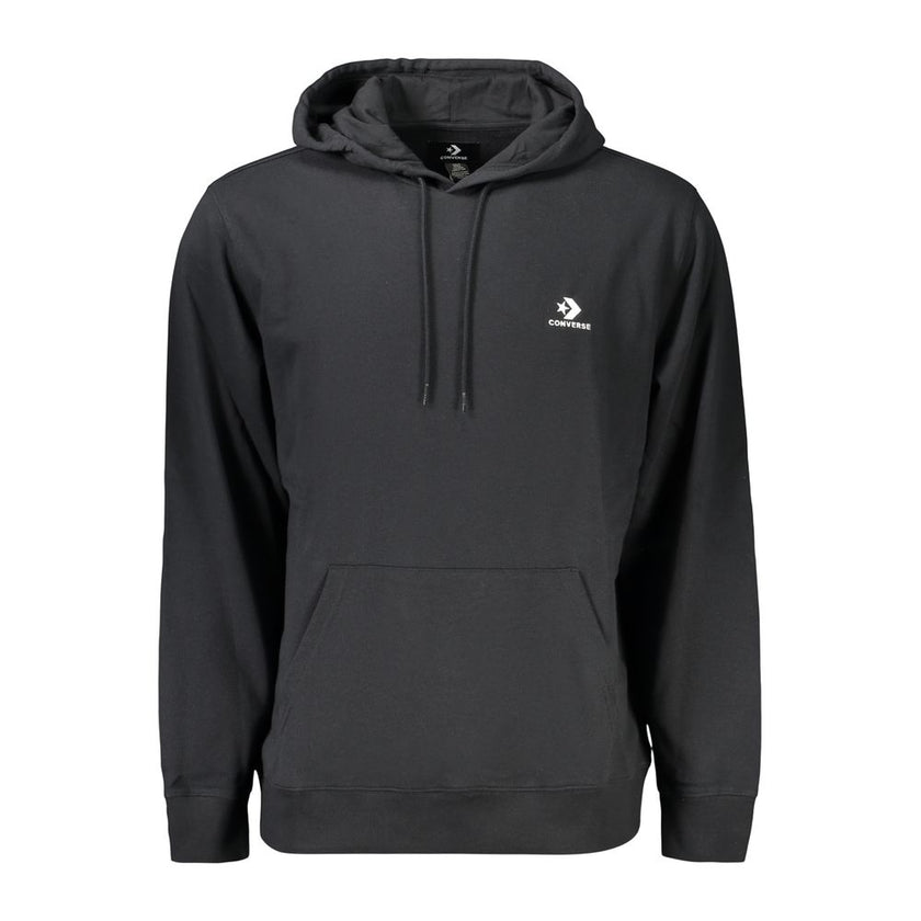Converse Schwarzer Herren-Hoodie aus Baumwolle
