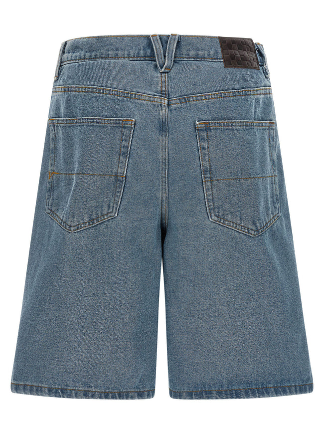 Vans Blaue Baumwoll-Bermudashorts