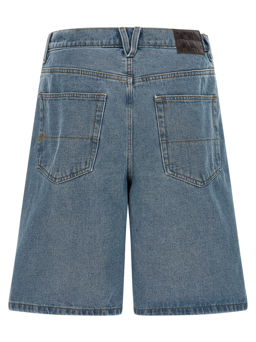 Vans Blaue Baumwoll-Bermudashorts